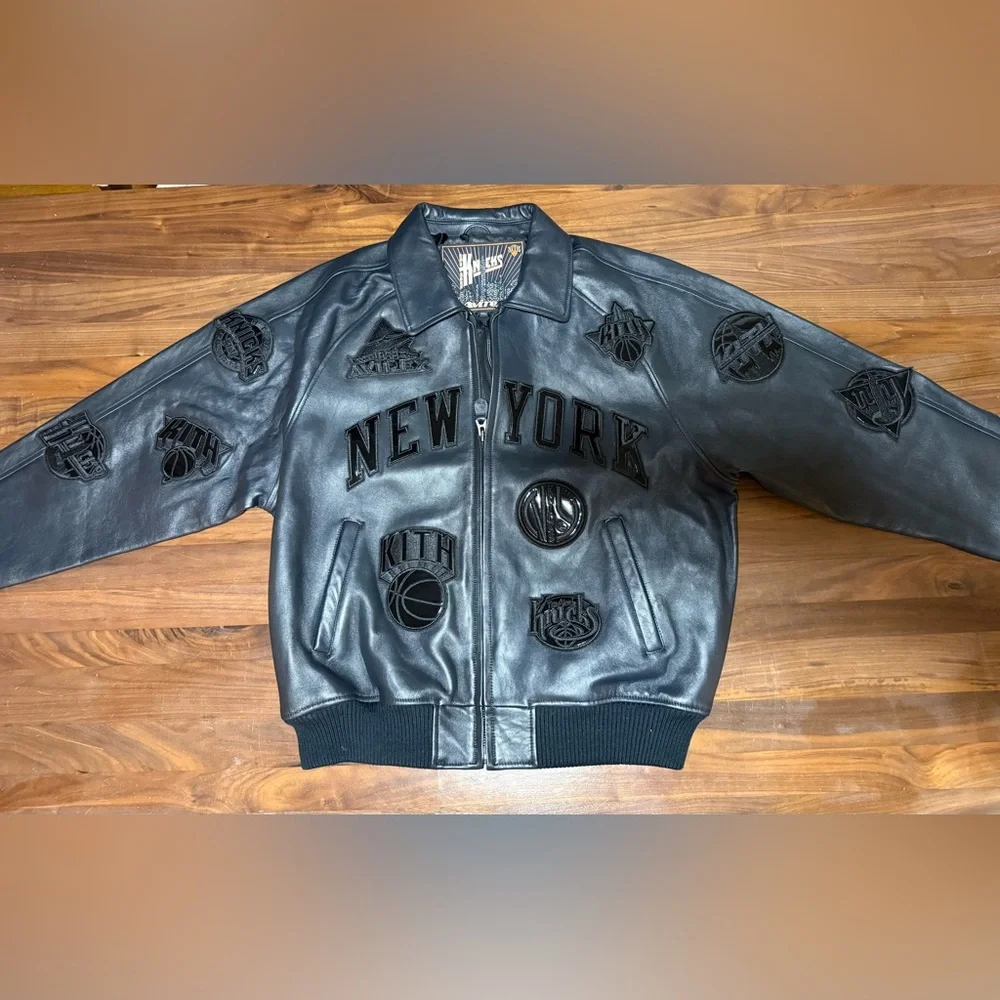 Kith & AVIREX for the New York Knicks Madison Square Garden Icon Jacket Sz Large - Picture 9 of 16